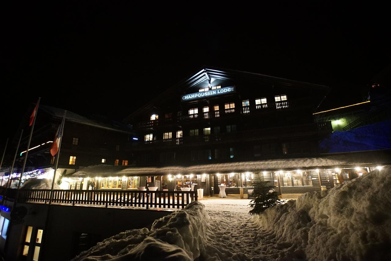 Champoussin Lodge Bagian luar foto